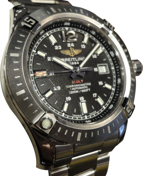 Breitling A1738811|BD44|173A Colt Automatic 44mm Steel BRAND NEW