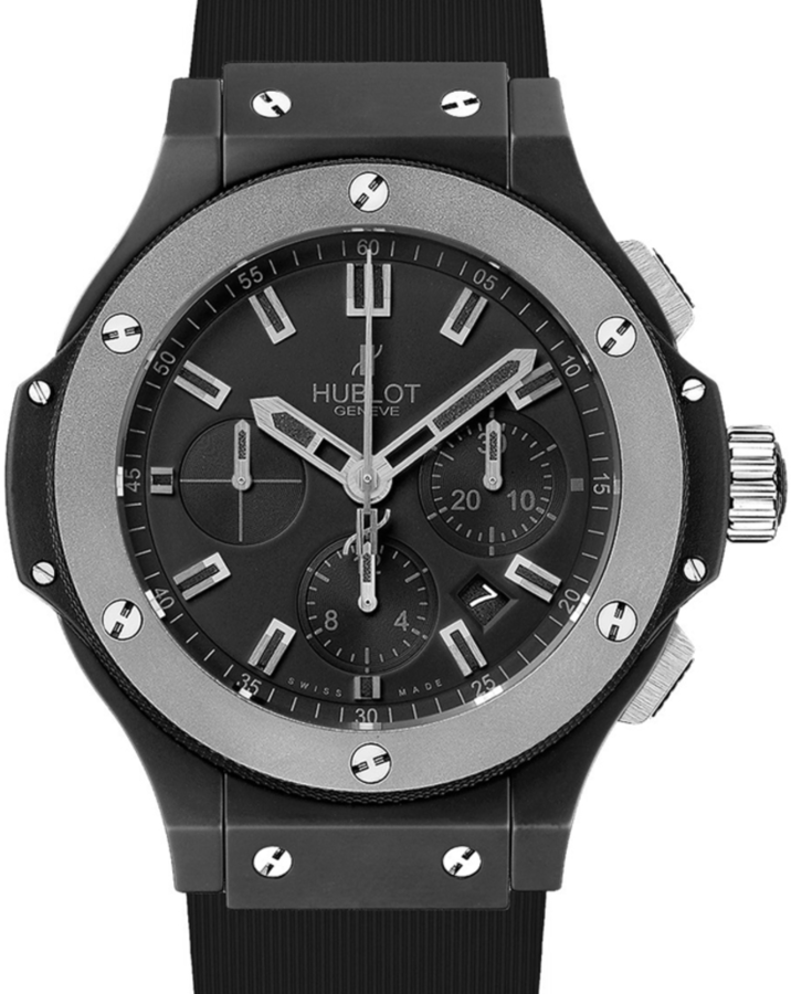 Hublot Big Bang 301.CK.1140.RX Black Index Tungsten Bezel &amp; Black Ceramic Case Rubber 44mm BRAND NEW