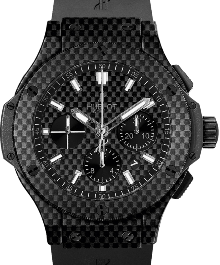 Hublot Big Bang 301.QX.1724.RX Carbon Fiber Index Carbon Fiber &amp; Rubber 44mm BRAND NEW