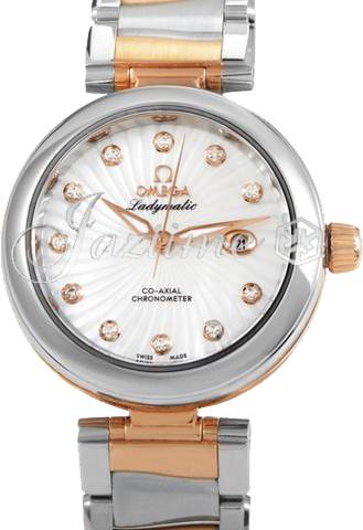 Omega De Ville Ladymatic Steel Red Gold Silver Dial 425.20.34.20.55.001 - BRAND NEW