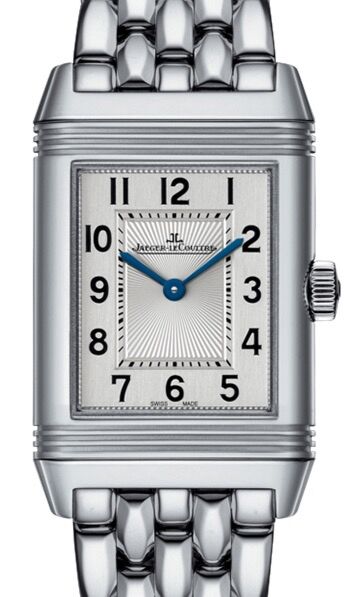 Jaeger-LeCoultre Calibre 969 Reverso Classic Large Duoface 3832420 Silver / Black Guilloche Rose Gold Leather 47 x 28.3mm Automatic BRAND NEW