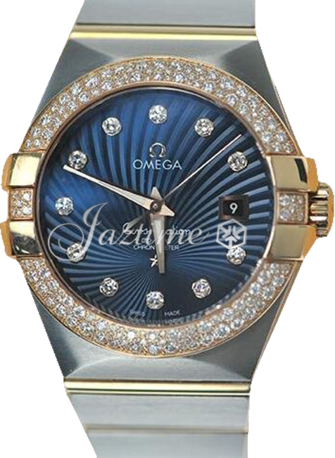 OMEGA 123.25.31.20.53.001 CONSTELLATION CO-AXIAL 31mm STEEL AND RED GOLD BRAND - BRAND NEW