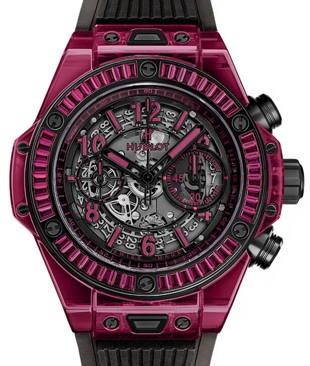 Hublot Big Bang Unico Red Sapphire Baguettes 45mm 411.JR.4901.RT.1902