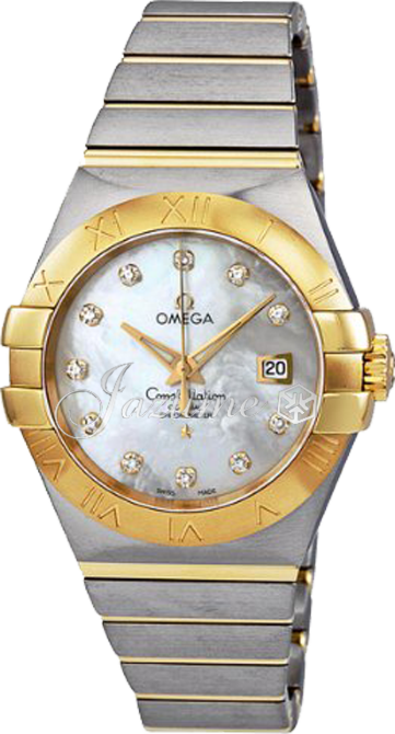 OMEGA 123.20.31.20.55.002 CONSTELLATION CO-AXIAL 31mm STEEL AND YELLOW GOLD - BRAND NEW