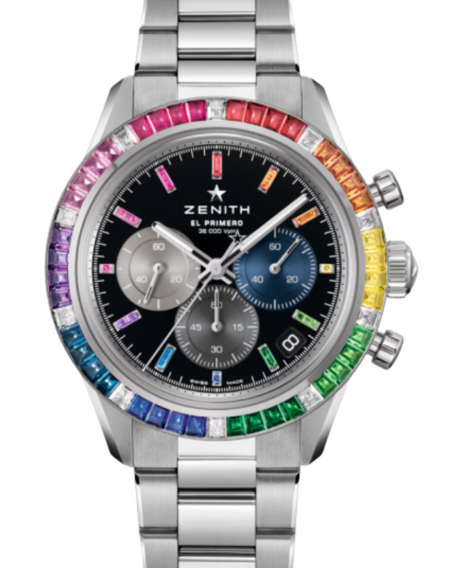Zenith Chronomaster Sport White Gold 41mm Black Lacquered Dial 45.3104.3600/21.M3100 - BRAND NEW