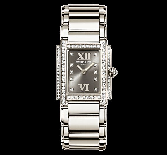 Patek Philippe Twenty~4 Ladies White Gold Diamond Set4908/200G-001 - BRAND NEW