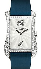 Patek Philippe Gondolo Serata Guilloched White Gold White Mother of Pearl Arabic Dial 4972G-001 - BRAND NEW
