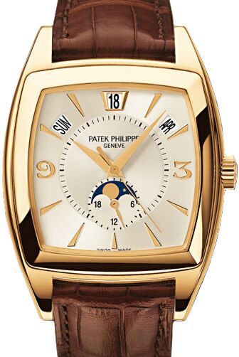 Patek Philippe Gondolo Calendario Annual Calendar Yellow Gold Silver Dial 5135J-001 - BRAND NEW