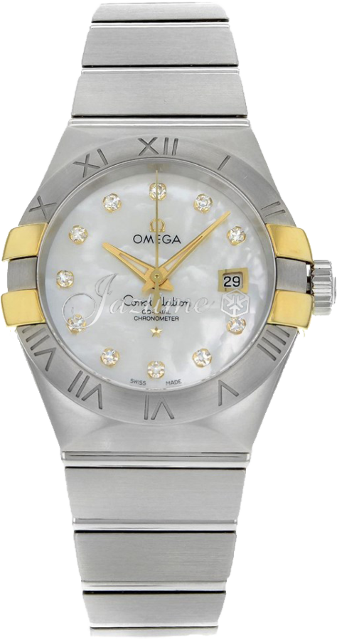 OMEGA 123.20.31.20.55.004 CONSTELLATION CO-AXIAL 31mm STEEL AND YELLOW GOLD - BRAND NEW