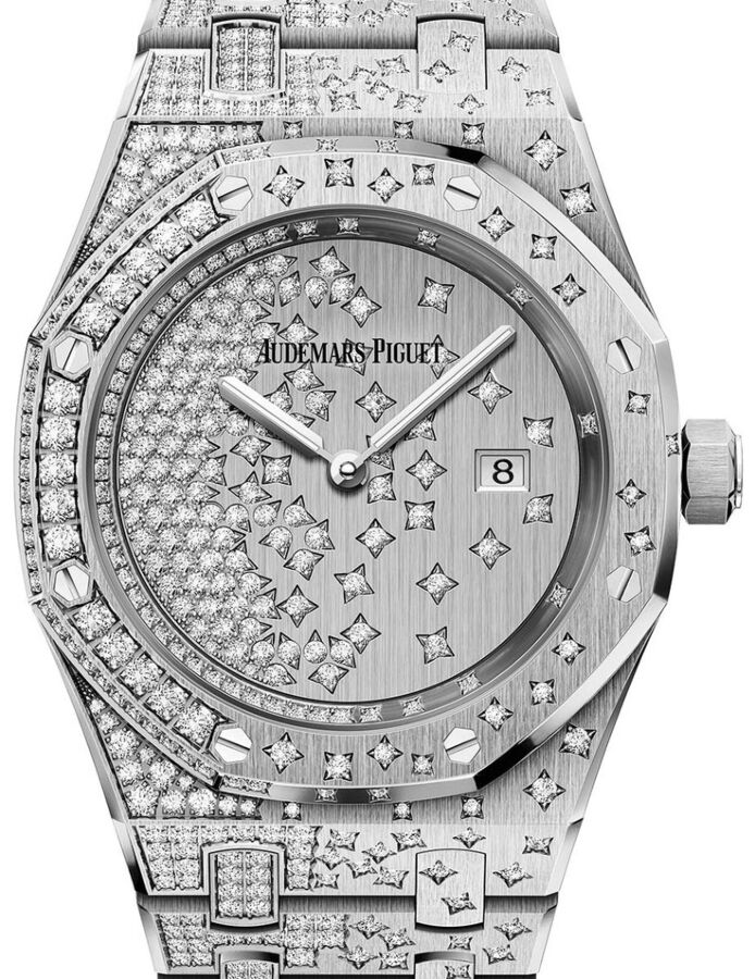 Audemars Piguet Royal Oak Quartz White Gold 33mm Diamond 67654BC.ZZ.1264BC.01