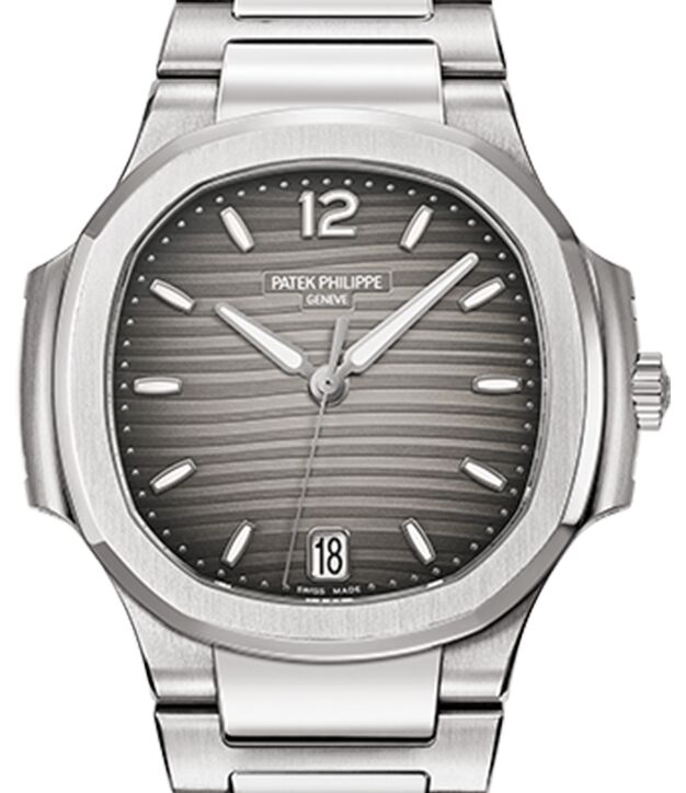 Patek Philippe Nautilus Ladies Grey Opaline Index Stainless