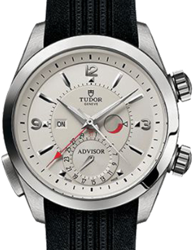 Tudor Heritage Advisor Silver Dial Men s Watch M79620T 0011