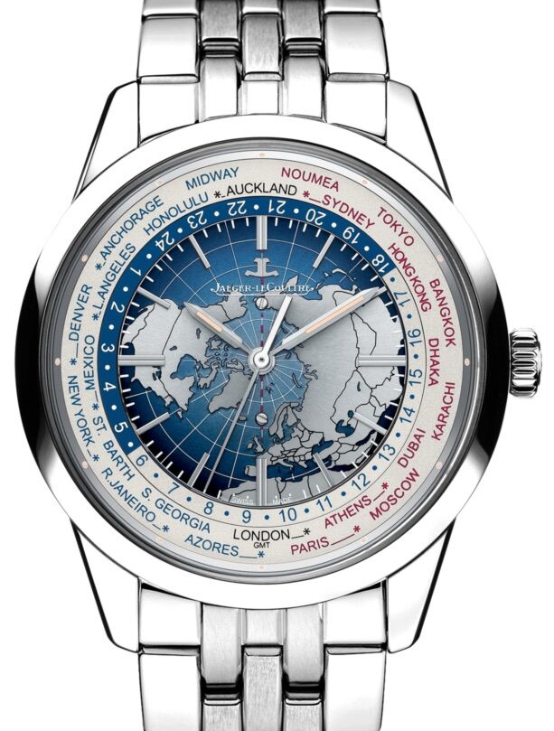 Jaeger-LeCoultre Calibre 772 Geophysic Universal Time 8108120 Blue?Lacquered Stainless Steel 41.6mm Automatic - BRAND NEW