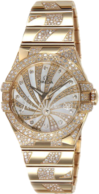 OMEGA 123.55.31.20.55.008 CONSTELLATION CO-AXIAL 31mm RED GOLD BRAND NEW
