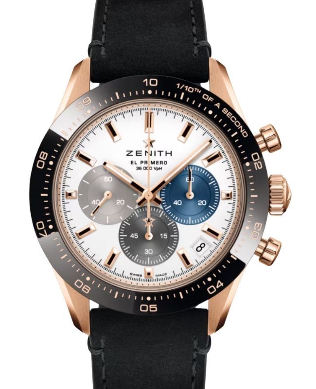 Zenith Chronomaster Sport 18-ct Rose Gold 41mm White Matte Dial 18.3100.3600/69.C920 - BRAND NEW
