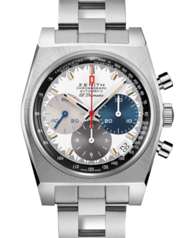 Zenith Chronomaster El Primero A3817 Steel 37mm  White Dial 03.A384.400/3817.M3817 - BRAND NEW