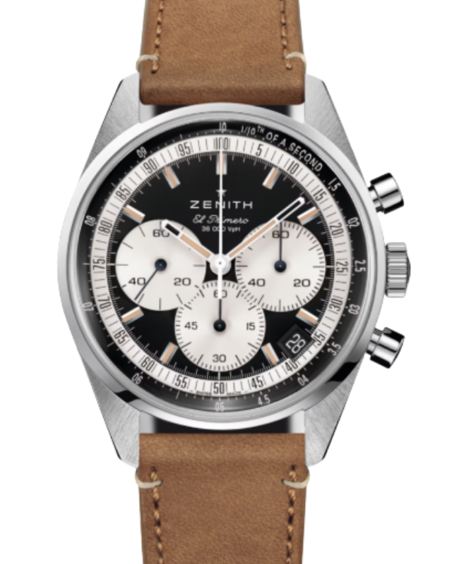 Zenith Chronomaster Original A386 Steel 38mm  Black Dial 03.3200.3600/21.C903 - BRAND NEW