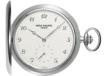 Patek Philippe 980G-010 Lepine Pocket Watch 48mm Ivory Arabic White Gold Manual BRAND NEW