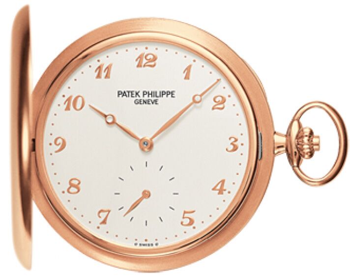 Patek Philippe 980R-001 Lepine Pocket Watch 48mm Ivory Arabic Rose Gold Manual BRAND NEW