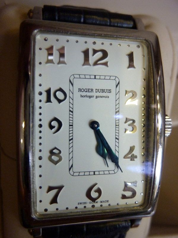 Roger Dubuis Horloger Genevois 18k white gold