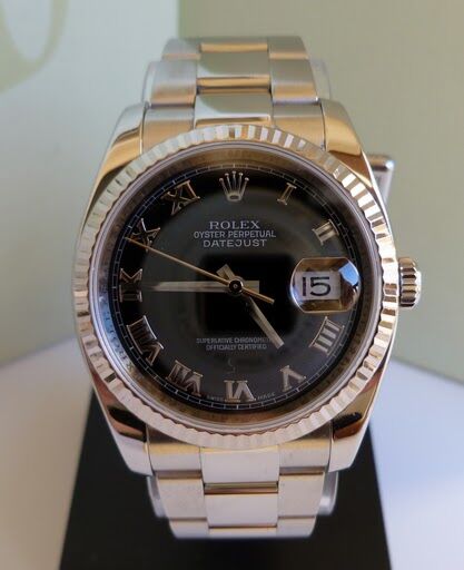 Rolex Datejust 116234 Black Roman Z