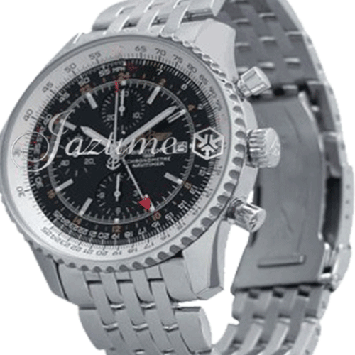 BREITLING A2432212|B726|443A NAVITIMER WORLD 46MM STAINLESS STEEL - BRAND NEW