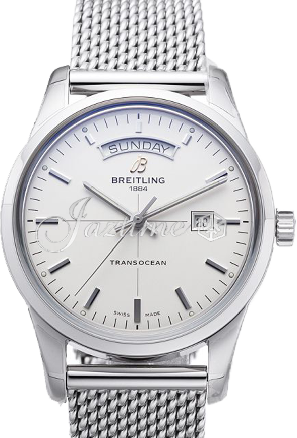 BREITLING A4531012|G751|154A TRANSOCEAN DAY DATE 43mm STAINLESS STEEL BRAND NEW