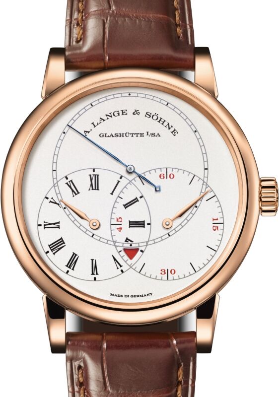 A Lange Sohne Richard Lange Jumping Seconds Pink Rose Gold 40mm Argente Silver Dial 252.032 - BRAND NEW