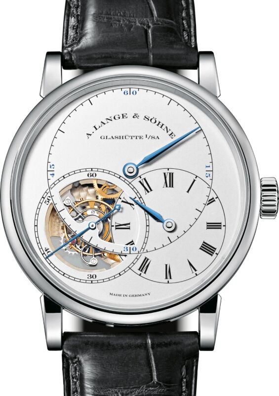 A Lange Sohne Richard Lange Tourbillon "Pour le Merite" White Gold 41.9mm Argente Silver Dial 760.026F - BRAND NEW