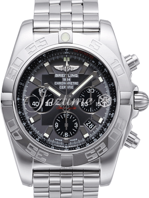 BREITLING AB011012|F546|375A CHRONOMAT 44MM POLISHED STAINLESS STEEL BRAND NEW
