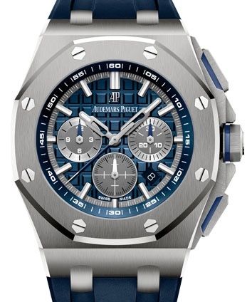 Audemars Piguet Royal Oak Offshore Selfwinding Chronograph Titanium 42mm Blue 26480TI.OO.A027CA.01