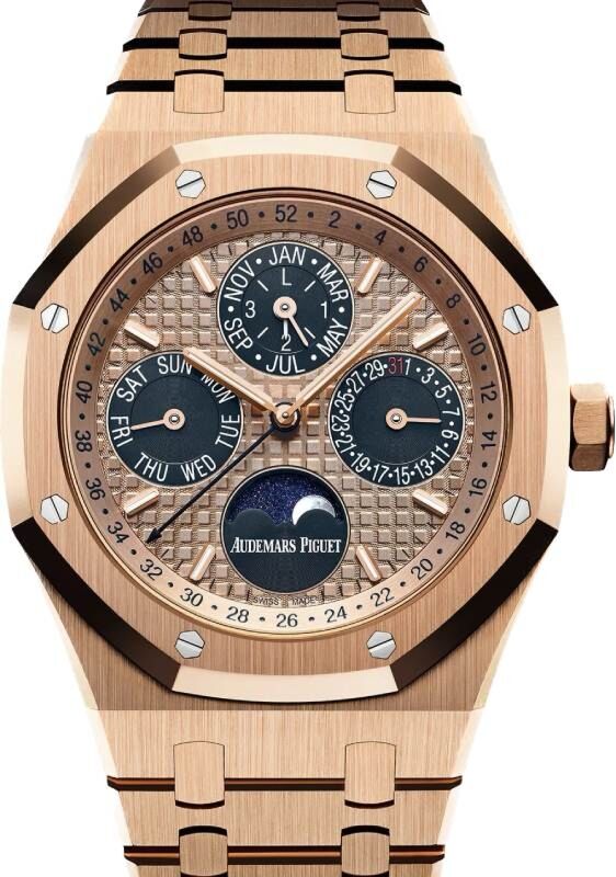 Audemars Piguet Royal Oak Perpetual Calendar "Latin America"  Rose Gold 26584OR.OO.1220OR.01