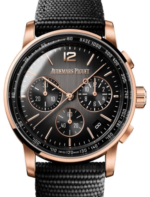 Audemars Piguet Code 11.59 Chronograph Rose Gold/Ceramic 41mm Grey Dial 26393NR.OO.A002KB.01 