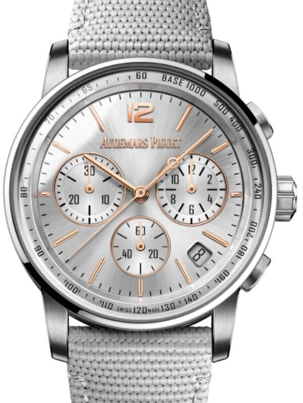 Audemars Piguet Code 11.59 Chronograph White/Rose Gold 41mm Grey Dial 26393CR.OO.A008KB.01 