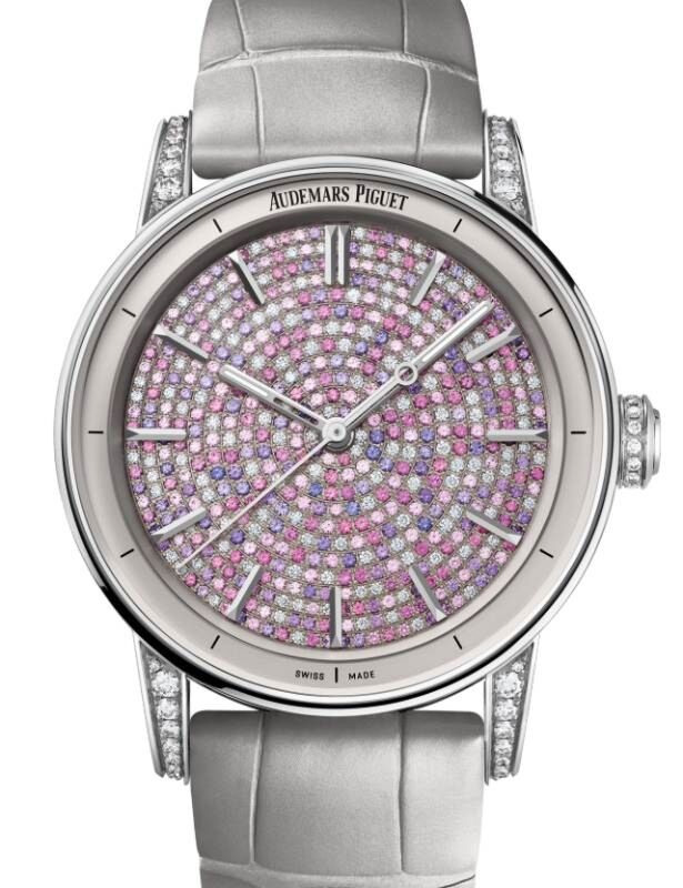 Audemars Piguet Code 11.59 Selfwinding White Gold Pink Sapphires & Diamond Dial 77410BC.ZZ.D132CR.01