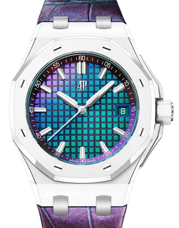 Audemars Piguet Offshore Selfwinding White Ceramic Chameleon Dial 77605CB.OO.A422CR.01