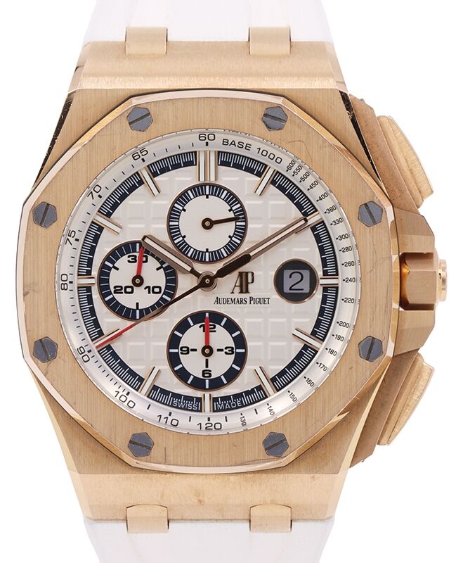 Audemars Piguet Offshore Byblos Summer Rose Gold Silver White 26408OR.OO.A010CA.01.99 