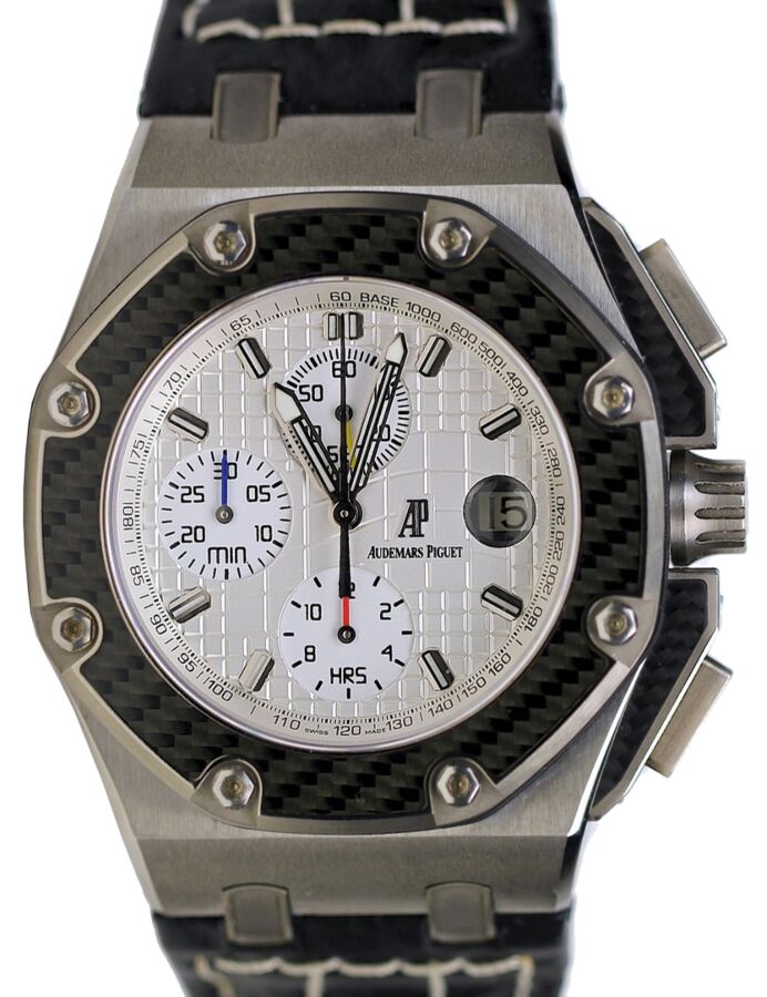 Audemars Piguet Royal Oak Offshore Juan Pablo Montoya Titanium Silver 42mm 26030I0.OO.D001IN.01 
