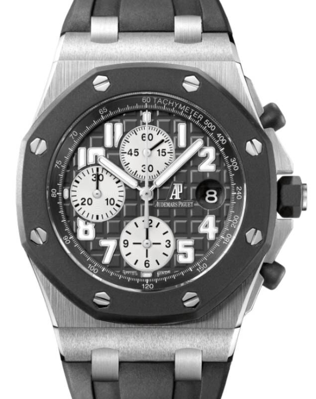 Audemars Piguet Royal Oak Offshore Rubber-Clad Stainless Steel 42mm Black 25940SK.OO.D002CA.03