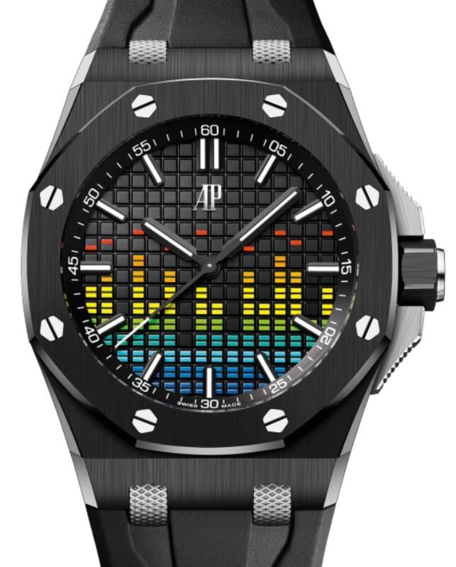 Audemars Piguet Royal Oak Offshore Selfwinding-Music Edition 43mm Ceramic Black Dial 15600CE.OO.A002CA.01 - BRAND NEW