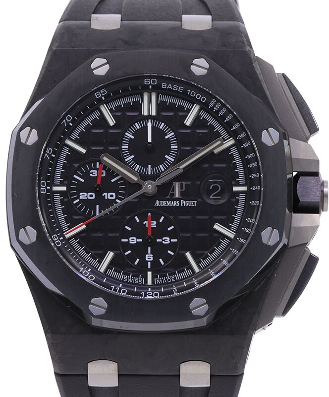 売れ筋介護用品も！ Audemars Piguet Chronograph Selfwinding Offshore Oak Royal ラバーベルト