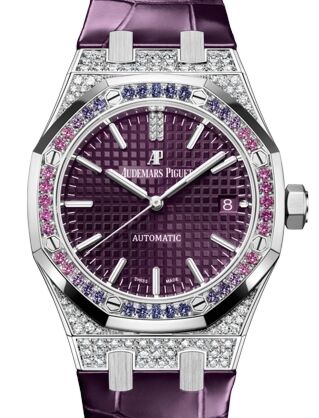 直営店に限定 Royal Piguet Audemars Oak Dial Purple 37mm Gold White ポケモンカードゲーム