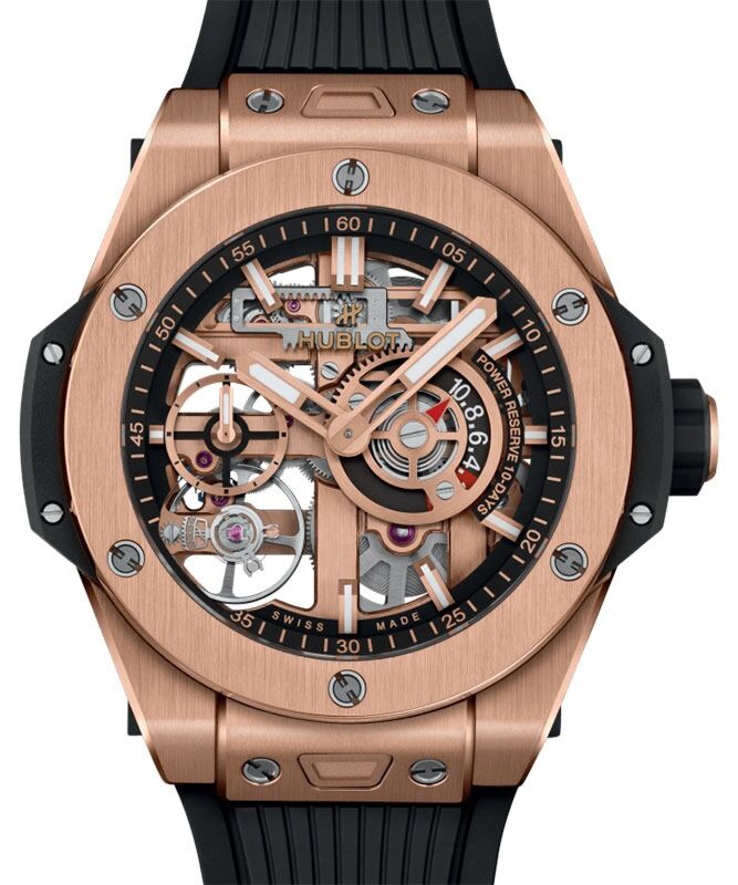 Hublot Big Bang MECA-10 King Gold 42mm Skeleton Dial 444.OX.1180.RX - BRAND NEW
