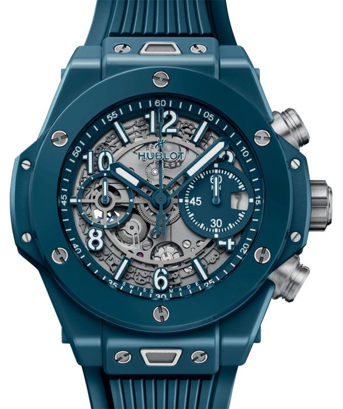 Hublot Big Bang Unico Petrol Blue Ceramic Blue Skeleton Dial 441.ES.5121.RX - BRAND NEW