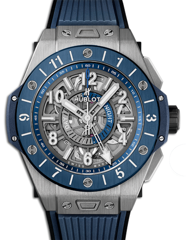 Hublot Big Bang Unico GMT Titanium Blue Ceramic 45mm 471.NL.7112.RX