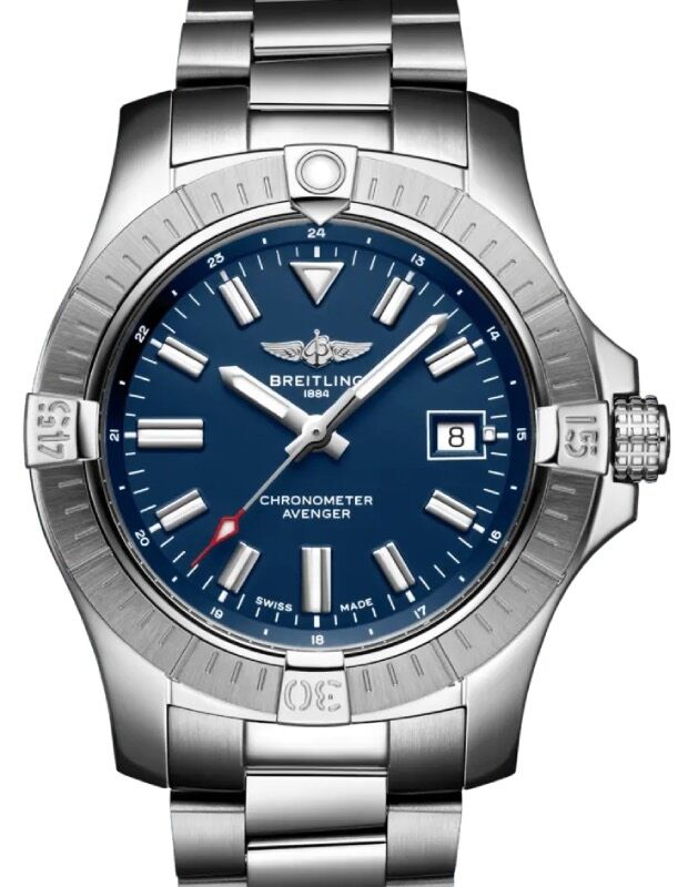 Breitling Avenger Automatic 43 Stainless Steel Black Dial A17318101B1A1