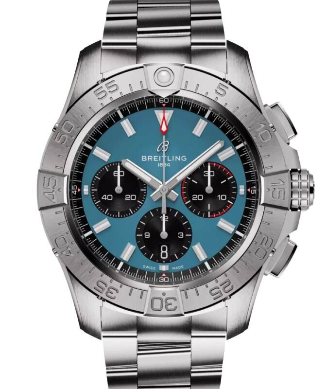 Breitling Avenger B01 Chronograph 44 Stainless Steel Blue Dial AB0147101C1A1