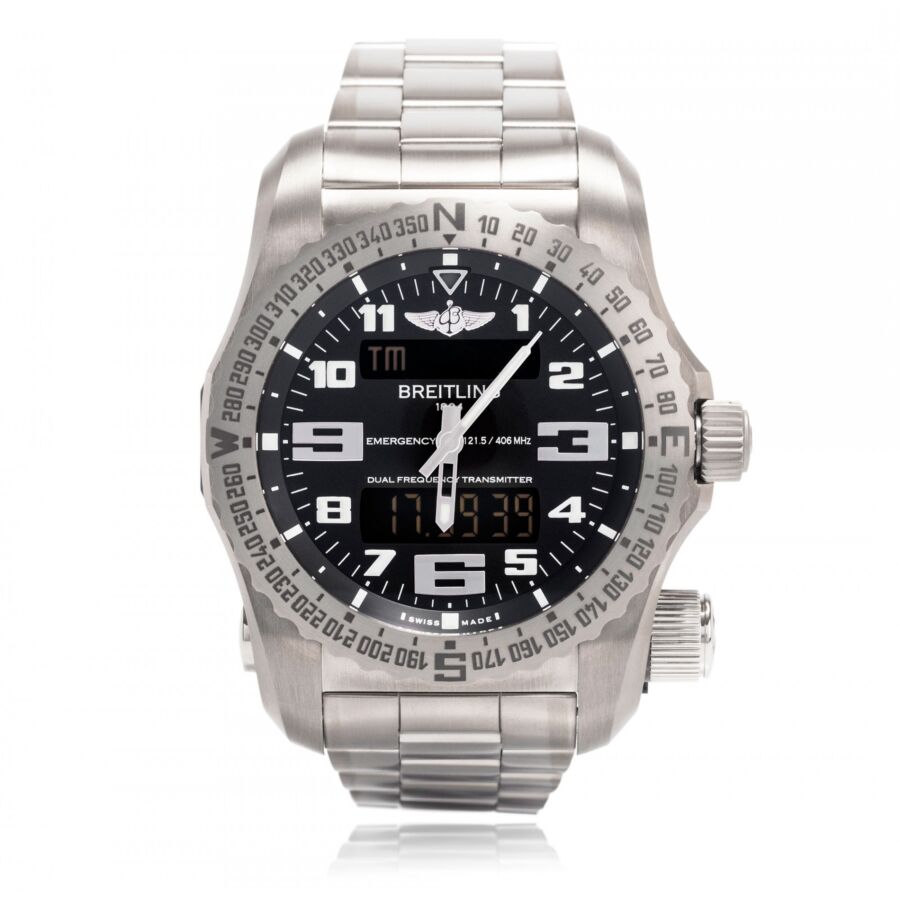Breitling E7632522|BC02|159E Emergency 51mm Titanium BRAND NEW