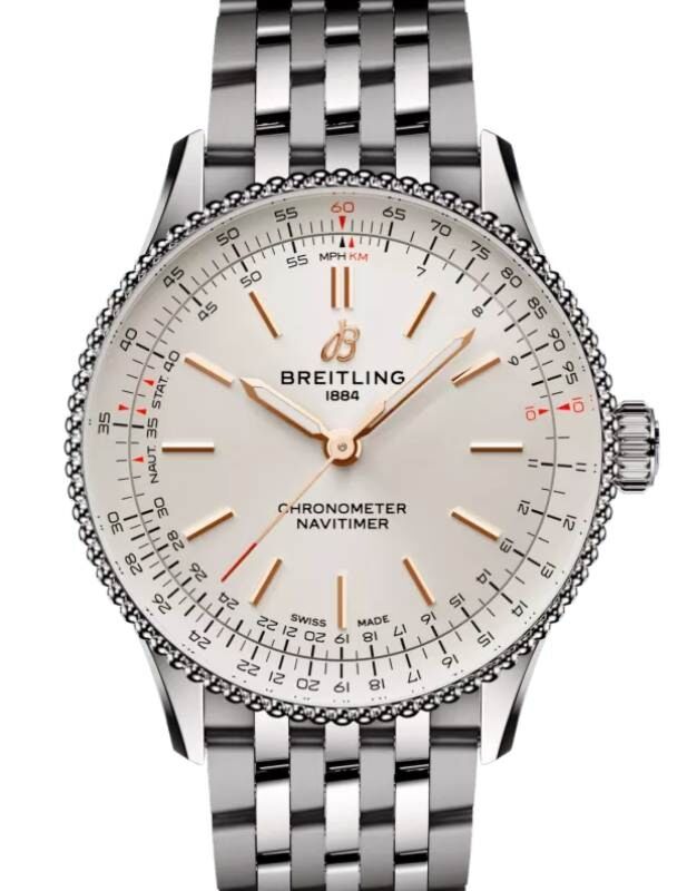 Breitling Navitimer Automatic 36 Stainless Steel Cream Dial A17327211G1A1