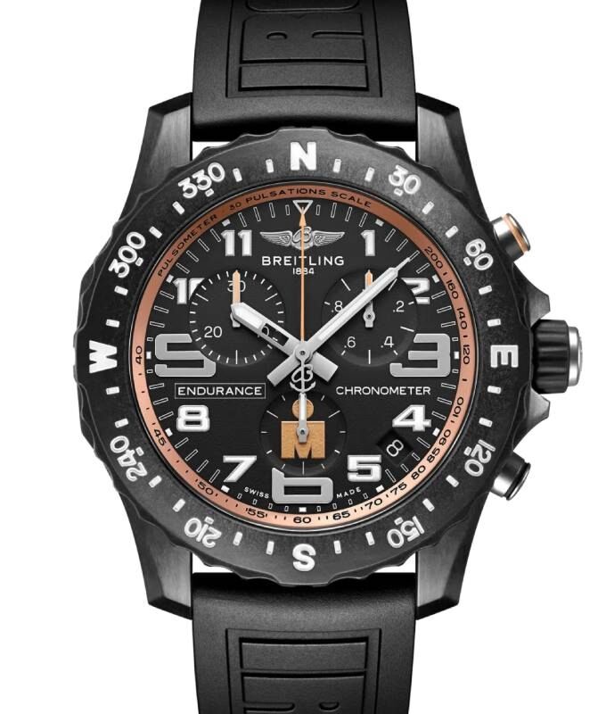 Breitling Professional Endurance Pro Ironman Finisher Breitlight 44mm Black Dial X823101B1B1S1